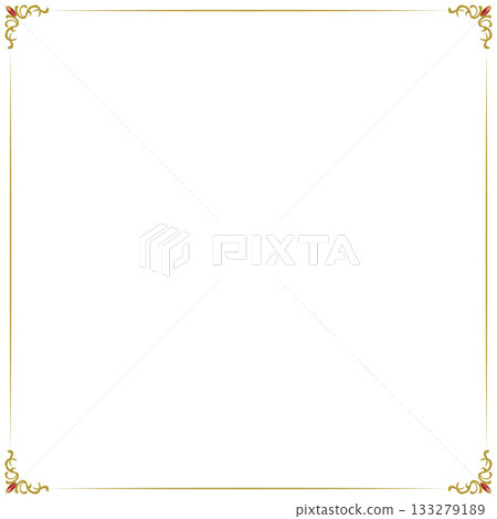 Neat antique frame ~ Gold ~ Neat antique frame ~ Gold ~ 133279189