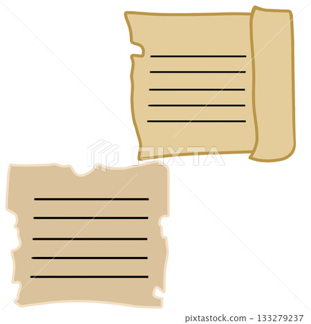 舊式便箋紙 133279237