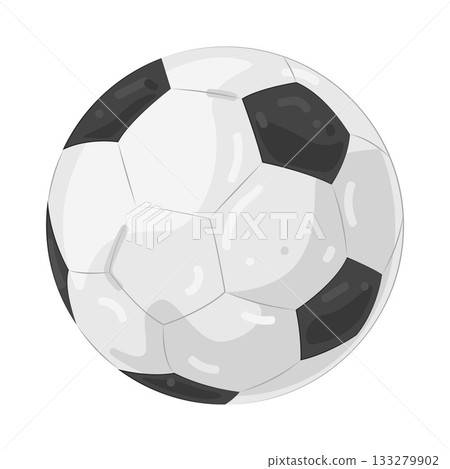 Illustration of soccer ball 133279902