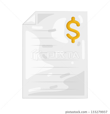 Illustration of bill 133279937