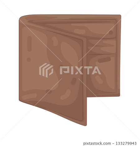 Illustration of empty wallet 133279943