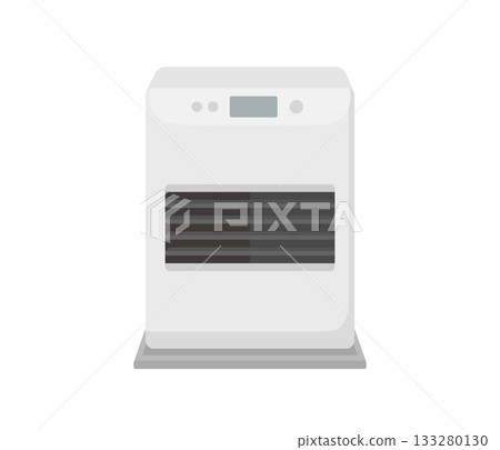 stove, flat illustration 133280130