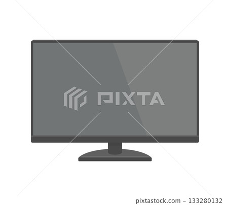 Television, flat illustration 133280132