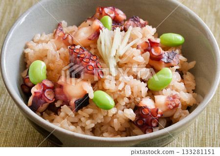 Octopus rice 133281151