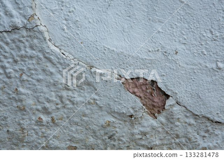 Old weathered wall, Close-up Old weathered wall, Close-up 133281478
