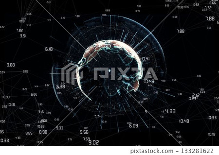 Image of earth with different times Image of earth with different times 133281622