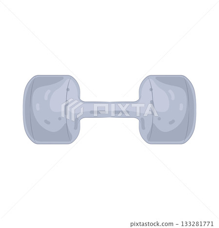 Illustration of dumbbell Illustration of dumbbell 133281771