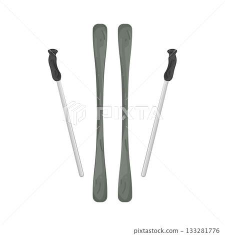Illustration of ski Illustration of ski 133281776