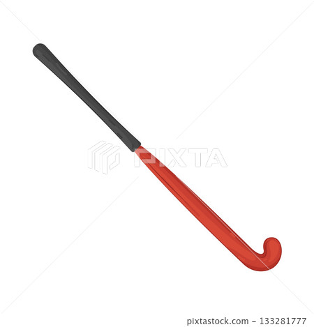 Illustration of field hockey stick Illustration of field hockey stick 133281777