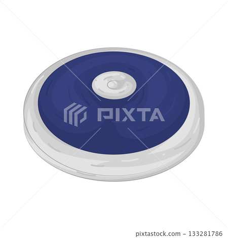 Illustration of frisbee  133281786