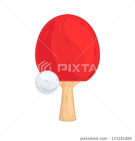 Illustration of ping pong Illustration of ping pong 133281800