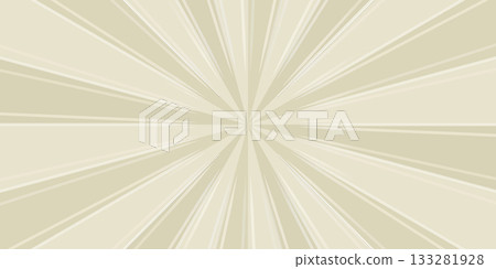 旭日背景/放射狀匯聚線設計 水平 133281928