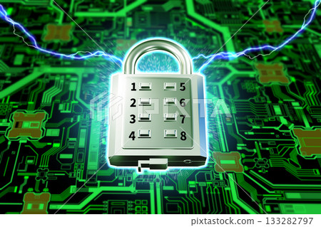 Security image (cyber security information protection) Security image (cyber security information protection) 133282797