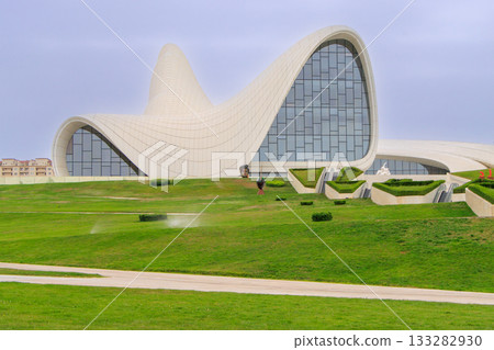 BAKU. Heydar Aliyev Center in Baku, Azerbaijan. BAKU. Heydar Aliyev Center in Baku, Azerbaijan. 133282930