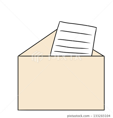 打開的信 簡單的信 133283104