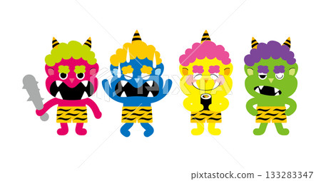 節分惡魔套裝 133283347