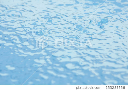 Bumpy water surface - summer color image 133283536