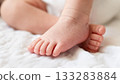 Baby Toes Close-up Macro Tiny Feet Detail 133283884