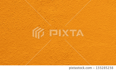 Orange concrete wall texture background.  133285238