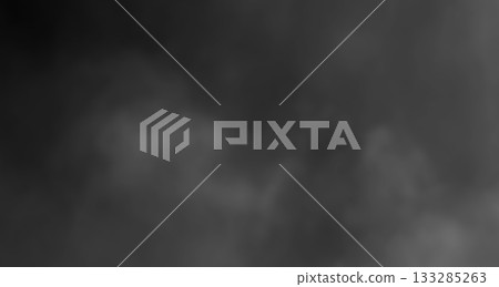 Dramatic storm fluffy cloud sky. Rainy season.  133285263