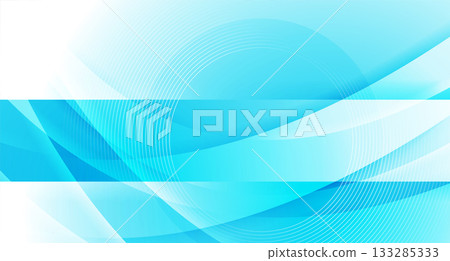 Bright blue shiny abstract minimal geometric background with waves linear circles Bright blue shiny abstract minimal geometric background with waves linear circles 133285333