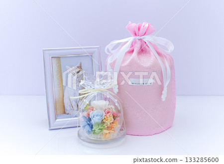 Pet urn [white background, cutout] 133285600