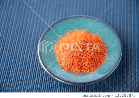 Chili peppers on a plate Chili peppers on a plate 133285873