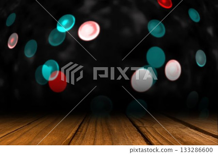 Shimmering light design over boards Shimmering light design over boards 133286600