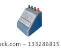 An oblique cutout image of an analog voltmeter 133286815
