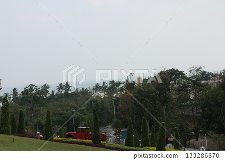 View of the park in Krabi, Thailand View of the park in Krabi, Thailand 133286870