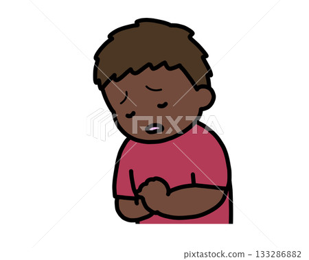 Disappointed Black Boy 133286882