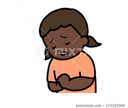 失望的黑人女孩 133287000