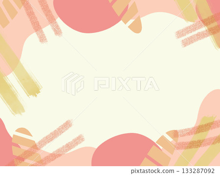 橙色明亮形狀抽象背景 橙色明亮形狀抽象背景 133287092