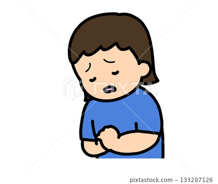 失望的亞洲女孩 133287126