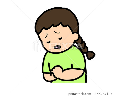 Disappointed Asian girl Disappointed Asian girl 133287127