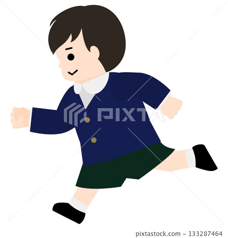 A boy running A boy running 133287464