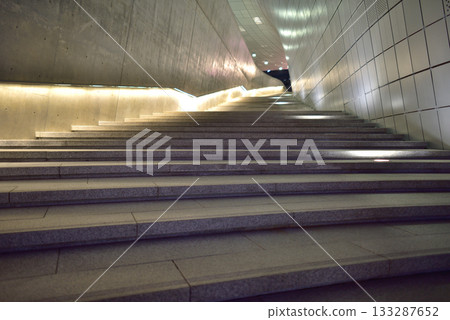 Dongdaemun Design Plaza landmark, futuristic building designed by architect Zaha Hadid in Seoul, South Korea Dongdaemun Design Plaza landmark, futuristic building designed by architect Zaha Hadid in Seoul, South Korea 133287652