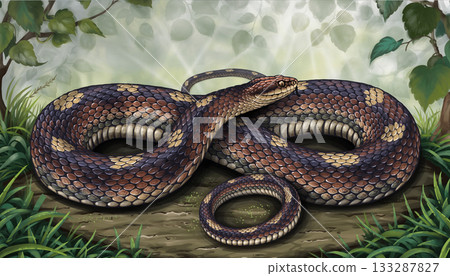 A snake A snake 133287827