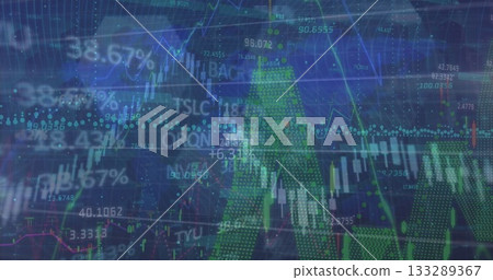 Displaying candlestick line graphs, dotted trend lines, % and TSLC ORON on trading UI, grid overla Displaying candlestick line graphs, dotted trend lines, % and TSLC ORON on trading UI, grid overla 133289367