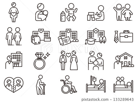 Life Plan Icons 01 Life Plan Icons 133289643