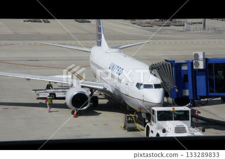 聯合航空公司飛機 133289833