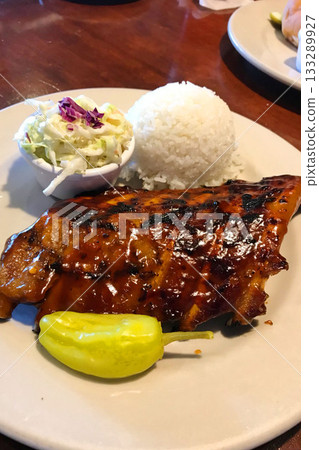 關島美食 嬰兒貝克肋排 關島美食 嬰兒貝克肋排 133289927