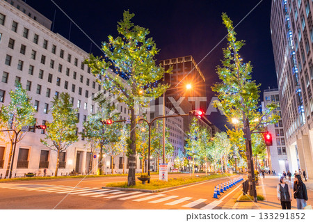 大阪府禦堂筋燈光秀 2025 133291852