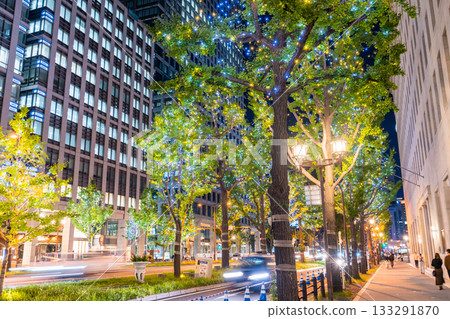 大阪府禦堂筋燈光秀 2025 133291870