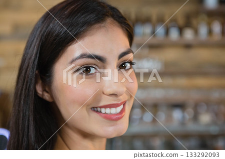 smiling, woman, portrait 133292093