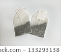 Sencha tea bag with string 133293138