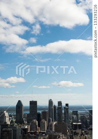 View of city skyline with river in the background View of city skyline with river in the background 133293216