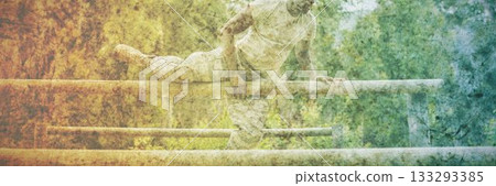 Military training in the camp Military training in the camp 133293385