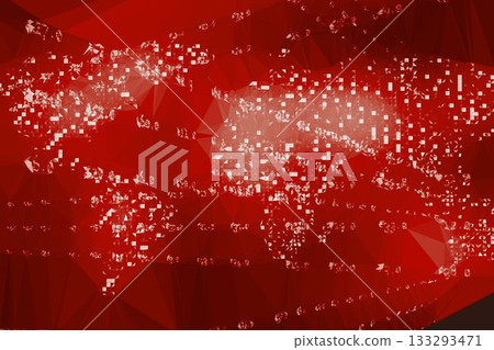 Digitally generated image of red background 133293471