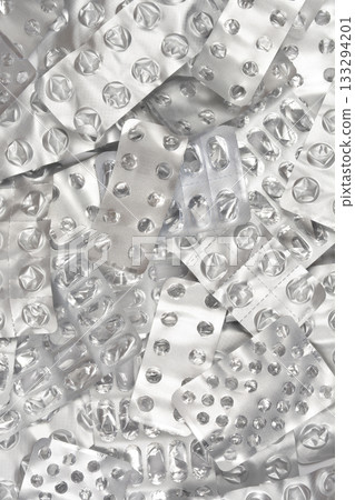 Used Medication Blisters Used Medication Blisters 133294201